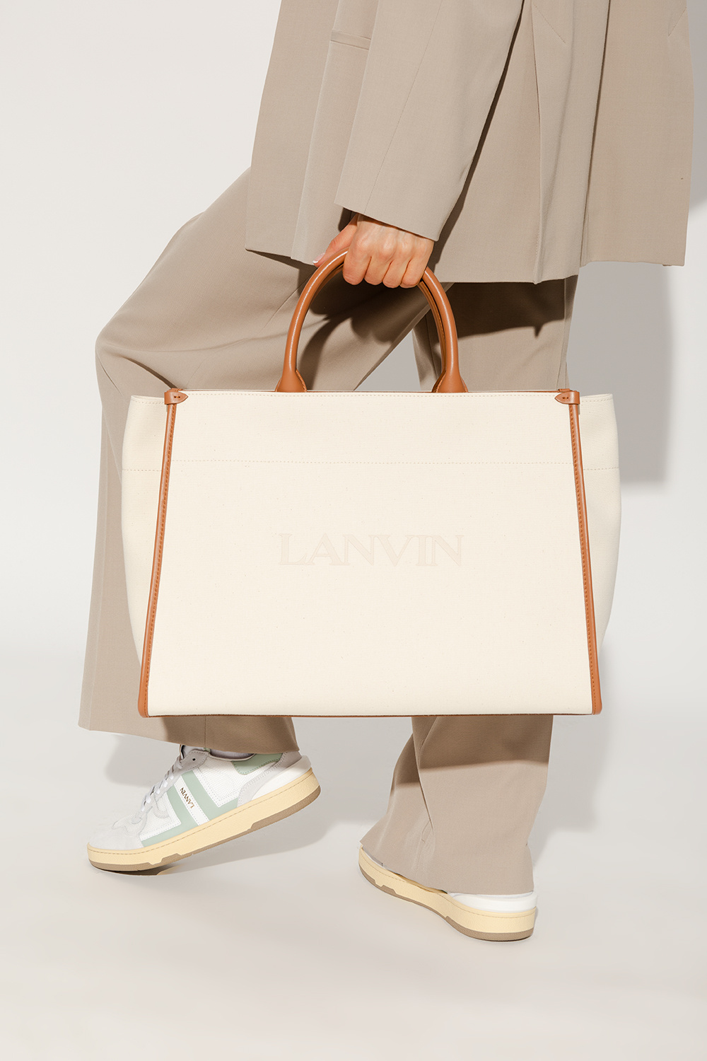 Lanvin hot sale shopper bag